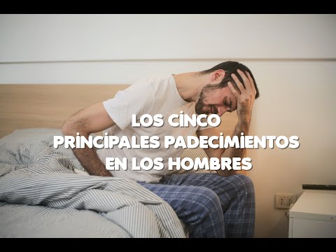 Principales padecimientos en los hombres, según la urología