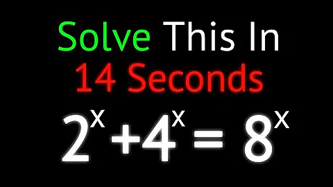 87.2% People Will Fail To Answer (Exponential Equation)