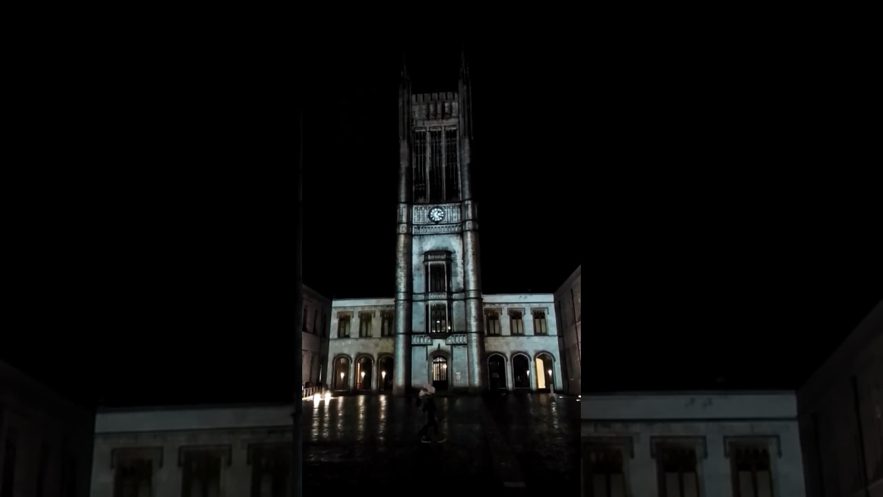 marischal college light display February 2017
