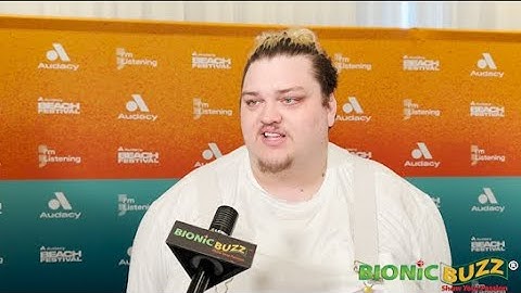TALK Backstage Interview at Audacy Beach Festival