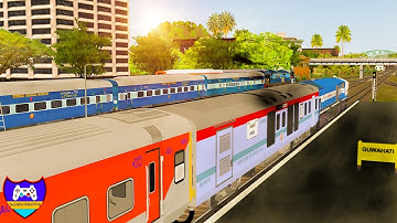 Dibrugarh Rajdhani Express Part 1 in MSTS Open Rails
