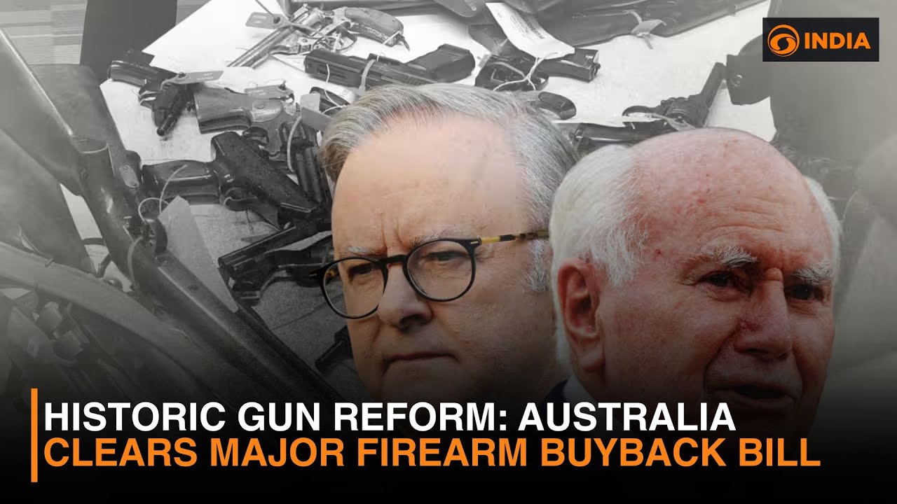Australia Passes Sweeping Gun Control Laws After Bondi Shooting - YouTube