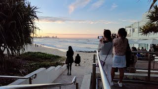 Burleigh Heads || A Walk Down Burleigh Hill in the Evening