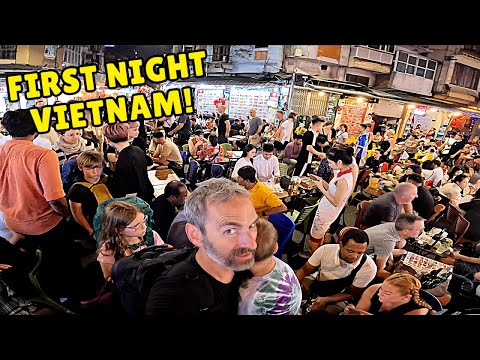 FLYING to HANOI, VIETNAM 🇻🇳 | VIETNAMESE STREET FOOD