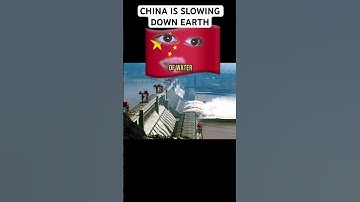 China Is Slowing Down Earth