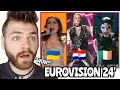 Ukraine   croatia   ireland   live  first semifinal  eurovision 2024  reaction