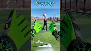 EXTREME DIY ASMR CATCH THE BALL AND BALLOON WITH MARBLE GOALKEEPER GLOVE🏀#shorts #challenge #viral