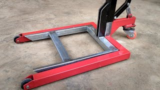 mini FORKLIFT lifter that will make your work easier!! how to make??