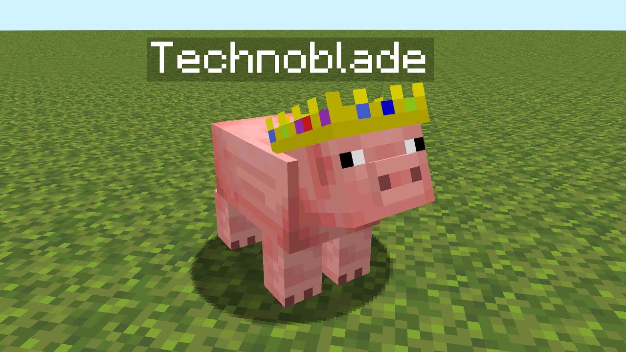 Petition · Have a rare pig with a crown in minecraft to honour