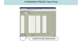 GUIDE SAP R3 CHANGING PRICES VK11 & VK12 & VA02