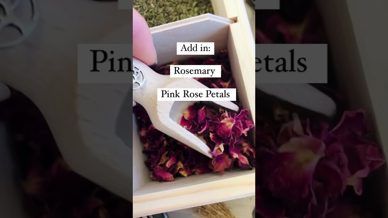 How To Make A Self Love Herb Blend For Witchcraft Witchtok Selflovepractices Spells