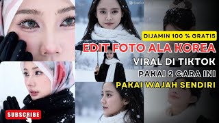 Viral! Cara Edit Foto di Salju Pakai Wajah Sendiri - AI Foto Snow Winter Viral di TikTok 2025 screenshot 2