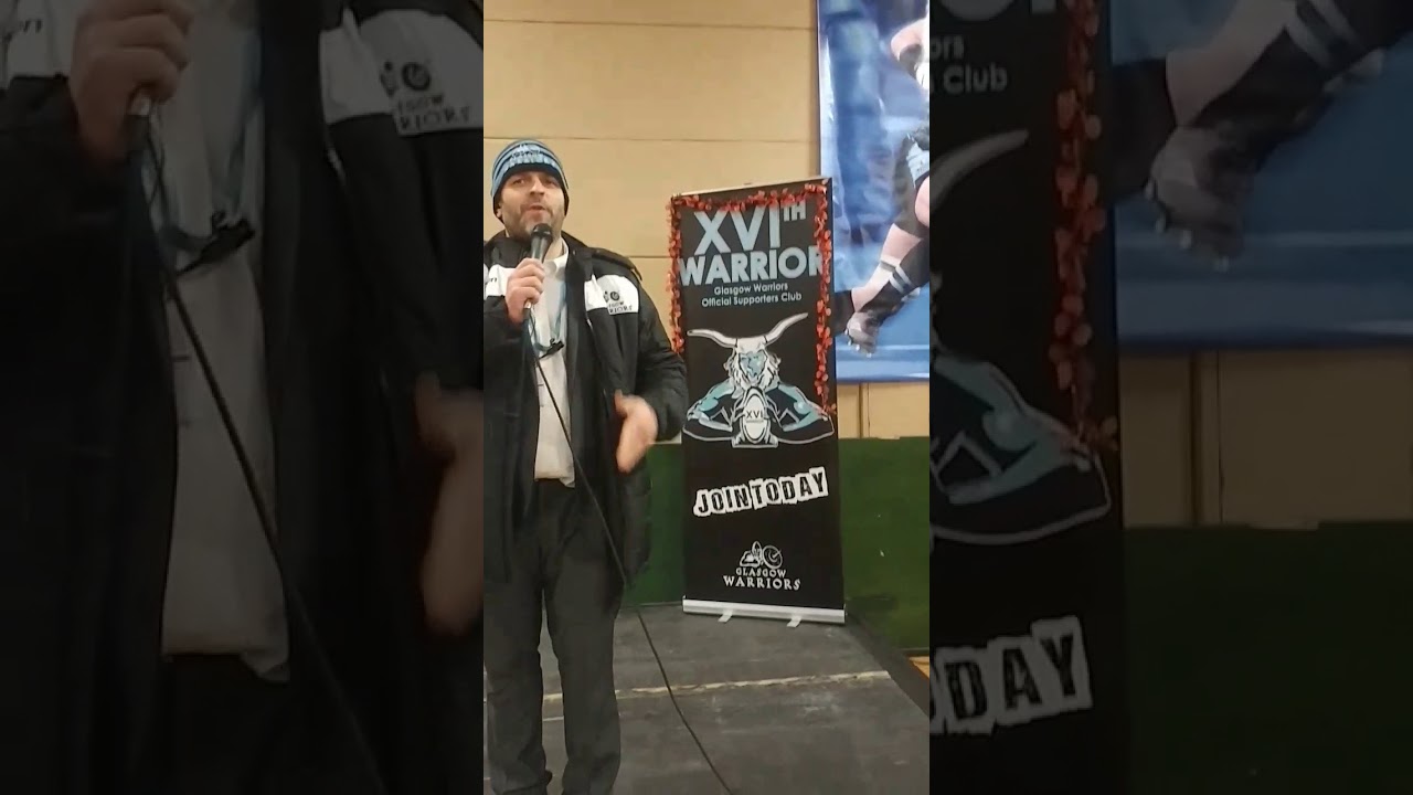 Pre game talk with Chris Fusaro by Gavin Pearson