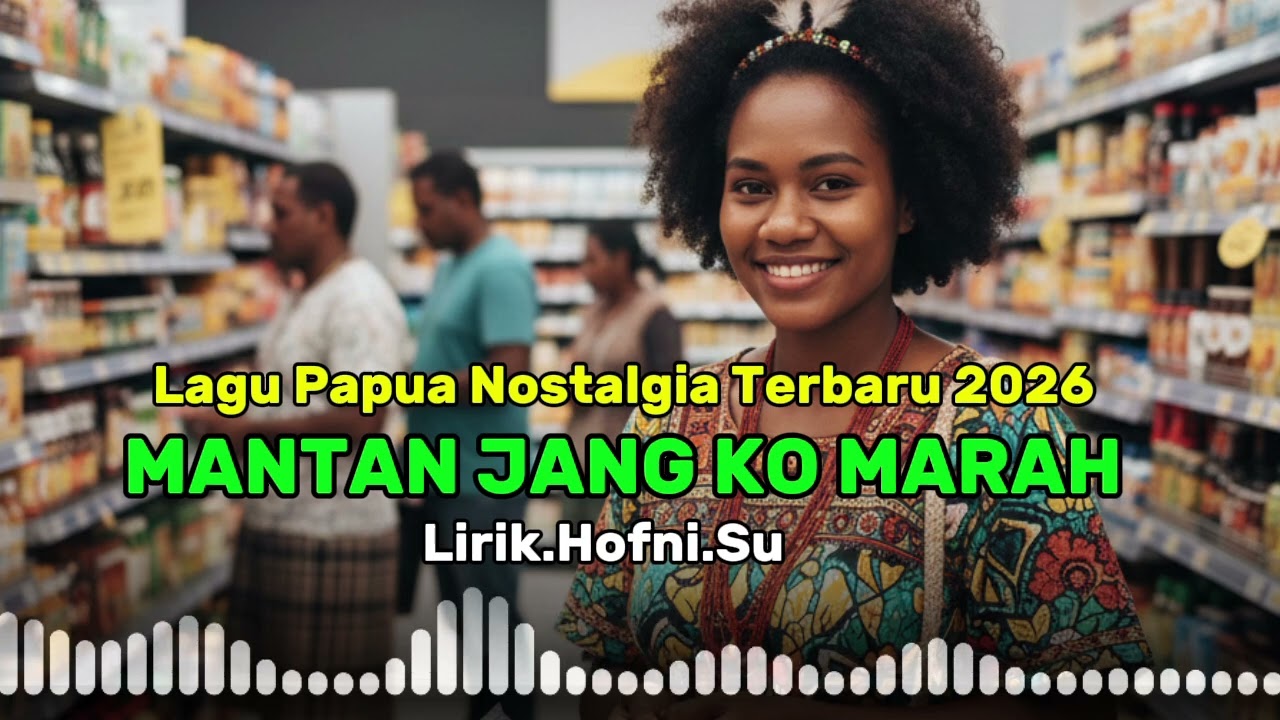 Lagu Papua Nostalgia//MANTAN JANG KO MARAH//Lirik.Hofni.Su
