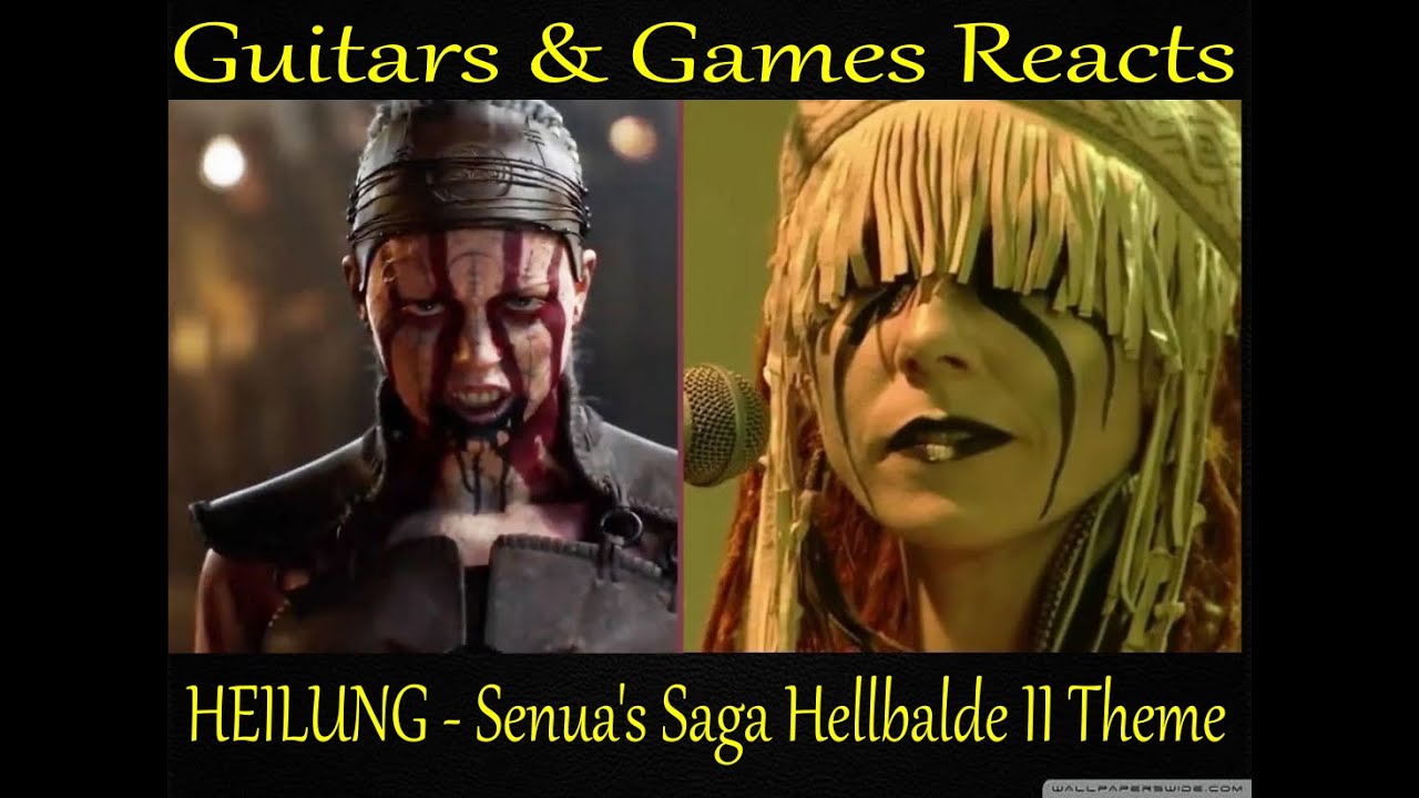 Guitars & Game Reacts. HEILUNG - Senua's Saga Hellbalde 2 The main theme. 
