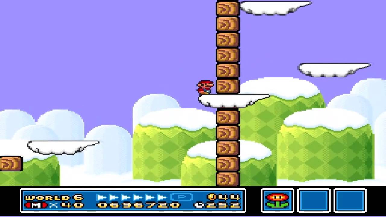 Super Mario Bros 3 World 6 Level 2 YouTube Super Mario Bros 3 World 6 Level 2 YouTube