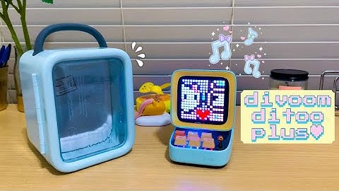 Divoom Ditoo Speaker Unboxing, First Impressions & Demo