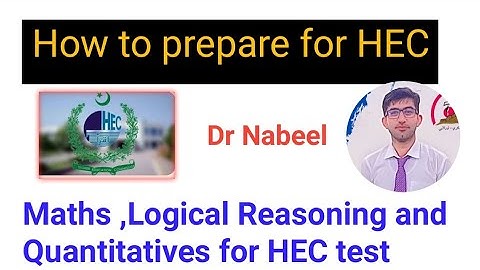 How to prepare #Maths, Logical #Reasoning and $Quantitatives for HEC test