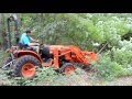 Doing rough work with Kubota B2650