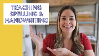 How to Teach Spelling & Handwriting in Kindergarten, 1st, and 2nd Grade // Writing Rope Pt. 1
