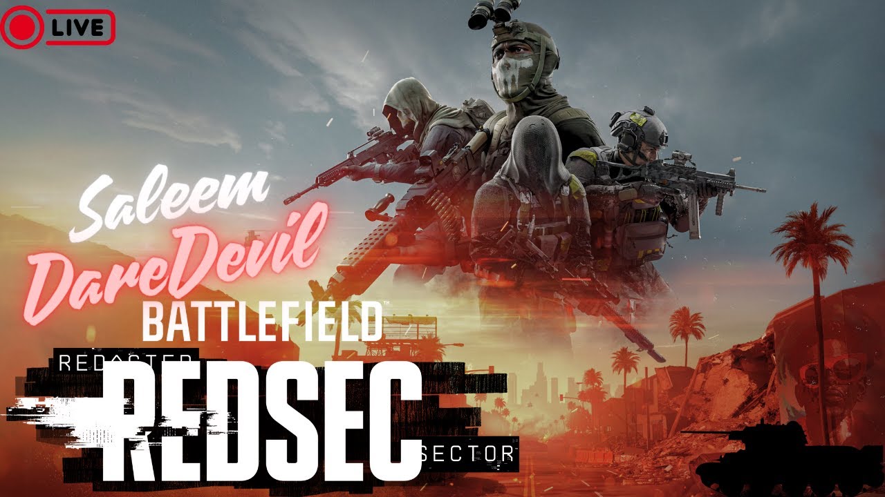 Let's Try Battlefield 6 Redsec Battle royale | Saleem Daredevil