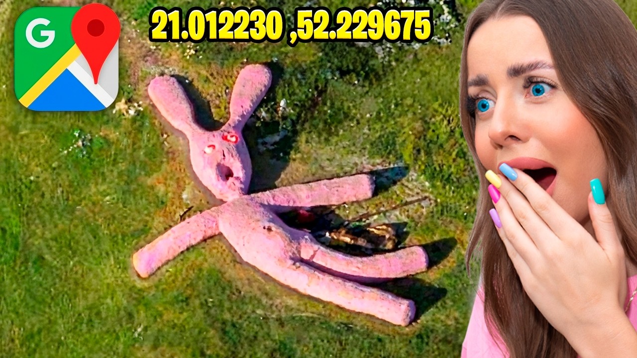 Najdziwniejsze MIEJSCA znalezione na Mapach Google!