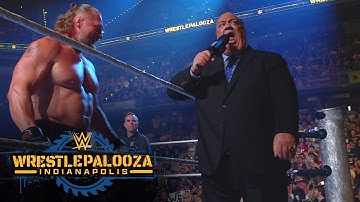 Brock Lesnar reunites with Paul Heyman for signature introduction: Wrestlepalooza 2025 highlights