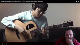 Edward Ong! Sparkle Fingerstyle Cover Reaction!