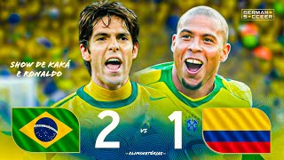 RONALDO FENÔMENO'S BRAZIL HUMILIATED COLOMBIA IN THIS WORLD CUP QUALIFIER