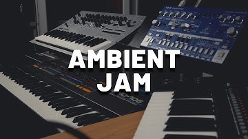 Ambient Jam with Roland Juno-106, Korg Minilogue & Behringer TD-3 | Analog Synth Session
