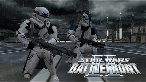 Star Wars Battlefront II Mod - Remastered Sides - Kamino: 501st Legion Gameplay