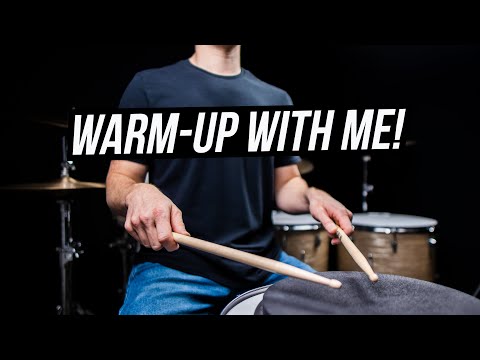 20-Minute Warm-Up For Beginner & Intermediate Drummers!