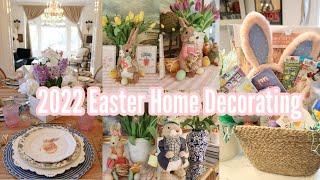 ✨NEW✨ 2022 EASTER HOME DECORATIONS // HOME TOUR // GARDENING EASTER BASKETS // DECORATING IDEAS