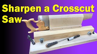 How To Sharpen A Crosscut Hand Saw