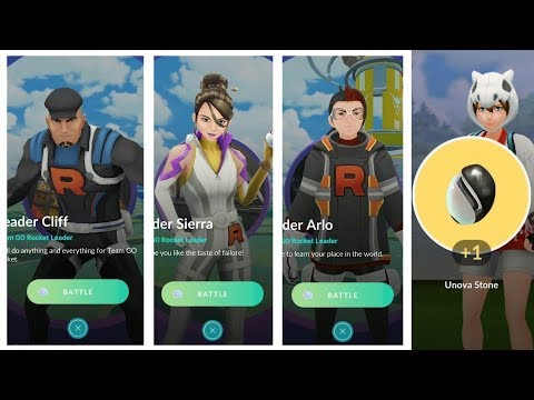 Who is the toughest leader of team go rocket? Fighting Cliff, Sierra and  Arlo! 