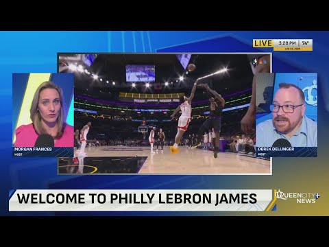 LeBron James signing with Philadelphia 76ers