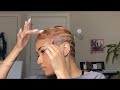 styling my short hair: finger waves pt. 3