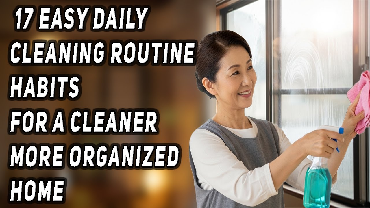 The Routine Cleaner Home 17 Easy Daily Cleaning Routine Habits for a Cleaner, More Organized ...