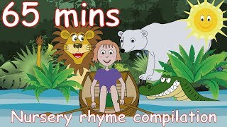 Row Row Row Your Boat! And lots more Nursery Rhymes! 65 minutes!