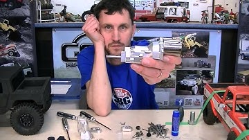 GCM LRT Case Assembly and Motor Mount for R4 Scale Trans