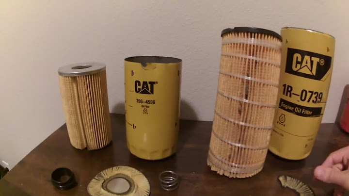 Cat oil filter for 6.7 powerstroke
