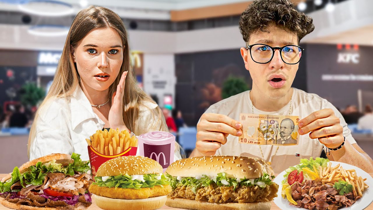 CE POTI MANCA cu 10 LEI de la FAST FOOD-URI - ?!