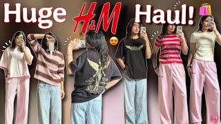 Huge H M Summer Haul Try-on Haul Expensive Are these worth it Spent 20k