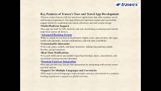 TOUR AND TRAVEL APP DEVELOPMENT