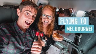 Flying QANTAS to MELBOURNE! - One of the BEST Airlines?? (Flight from Cairns, Australia)