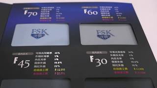 冰鑽f系列 Fsk汽車大樓頂級隔熱紙