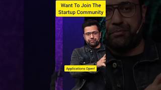 Want To Join The Startup Community Applications Open #sandeepmaheshwari #shortsfeed #business #short screenshot 1