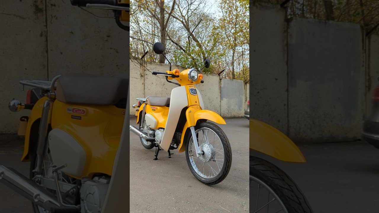 Самый яркий из линейки Honda Super Cub 