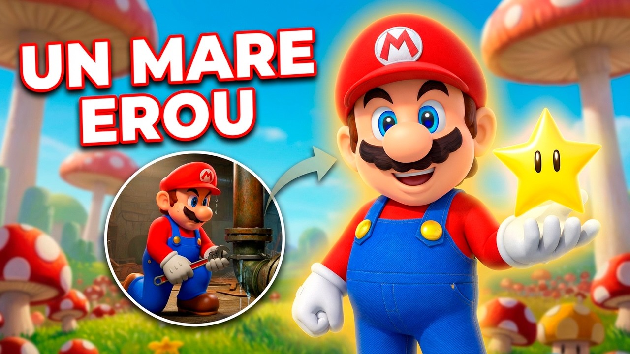 Povestea lui Mario. Cum a devenit un simplu instalator un mare EROU?