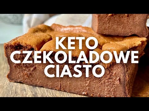 KETO CZEKOLADOWE CIASTO zrobisz z 3 składników. Bez nabiału, bez mąki, bez cukru.